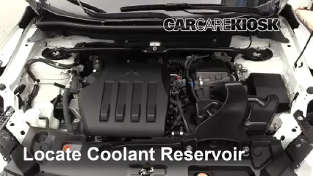 2018 Mitsubishi Eclipse Cross LE 1.5L 4 Cyl. Turbo Coolant (Antifreeze) Add Coolant
